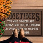 10P. Someone find someone Doormat mockup 7