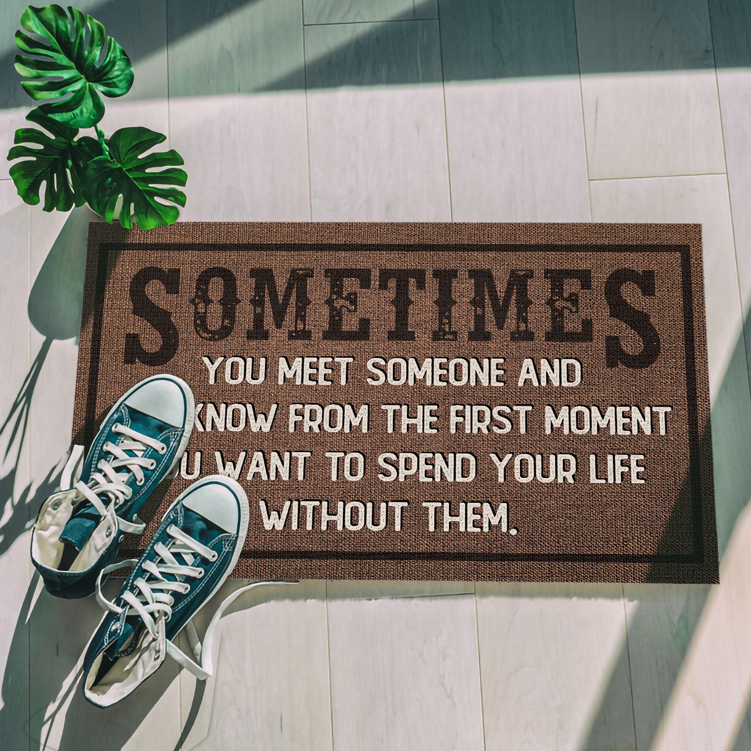 10P. Someone find someone Doormat mockup 5