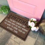 10P. Someone find someone Doormat mockup 4