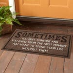10P. Someone find someone Doormat mockup 1