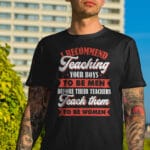 2VT. I Recommend Teaching shirt mk1