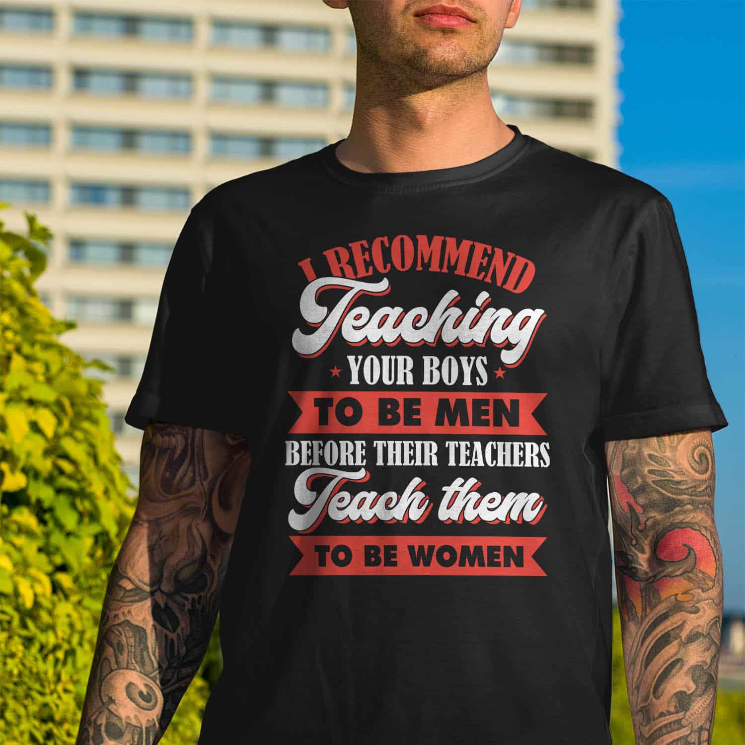 2VT. I Recommend Teaching shirt mk1