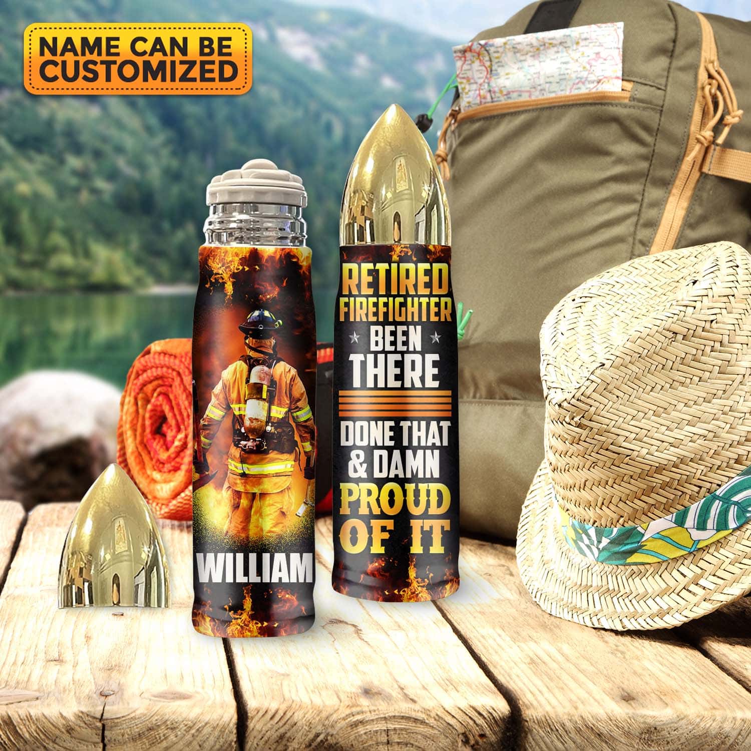 6VT. Retired Firefighter Tumbler mk1