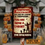 5VT. Warning You Are No Longer metal sign mk4