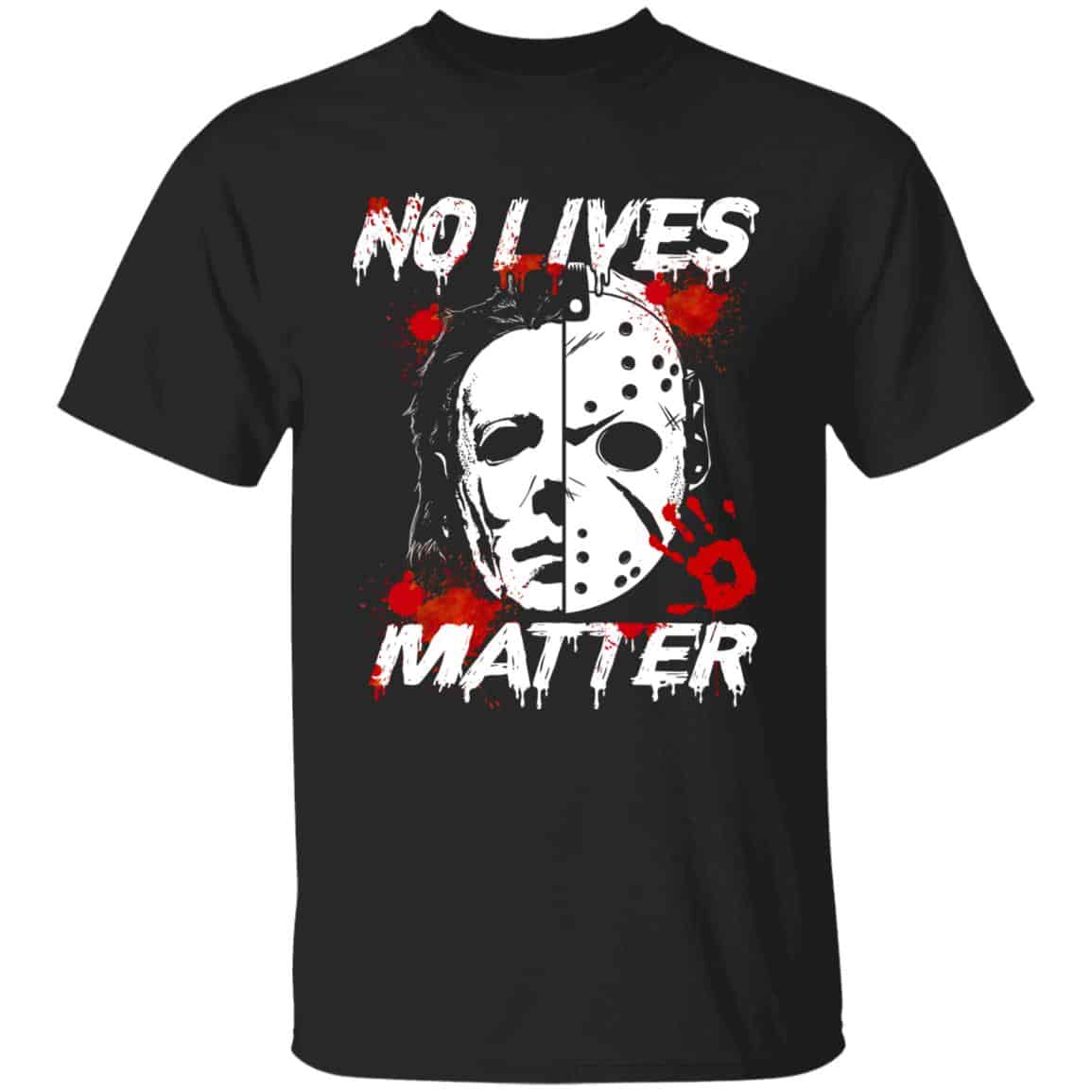 4. No Lives Matter 3, Black, Unisex T-Shirt
