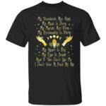 2VT. My Standards Are High 4, Black, Unisex T-Shirt