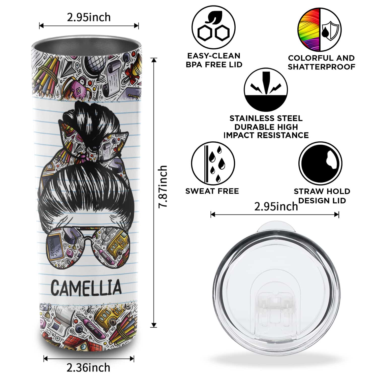 Skinny Tumbler Mockup Keyfeature 1