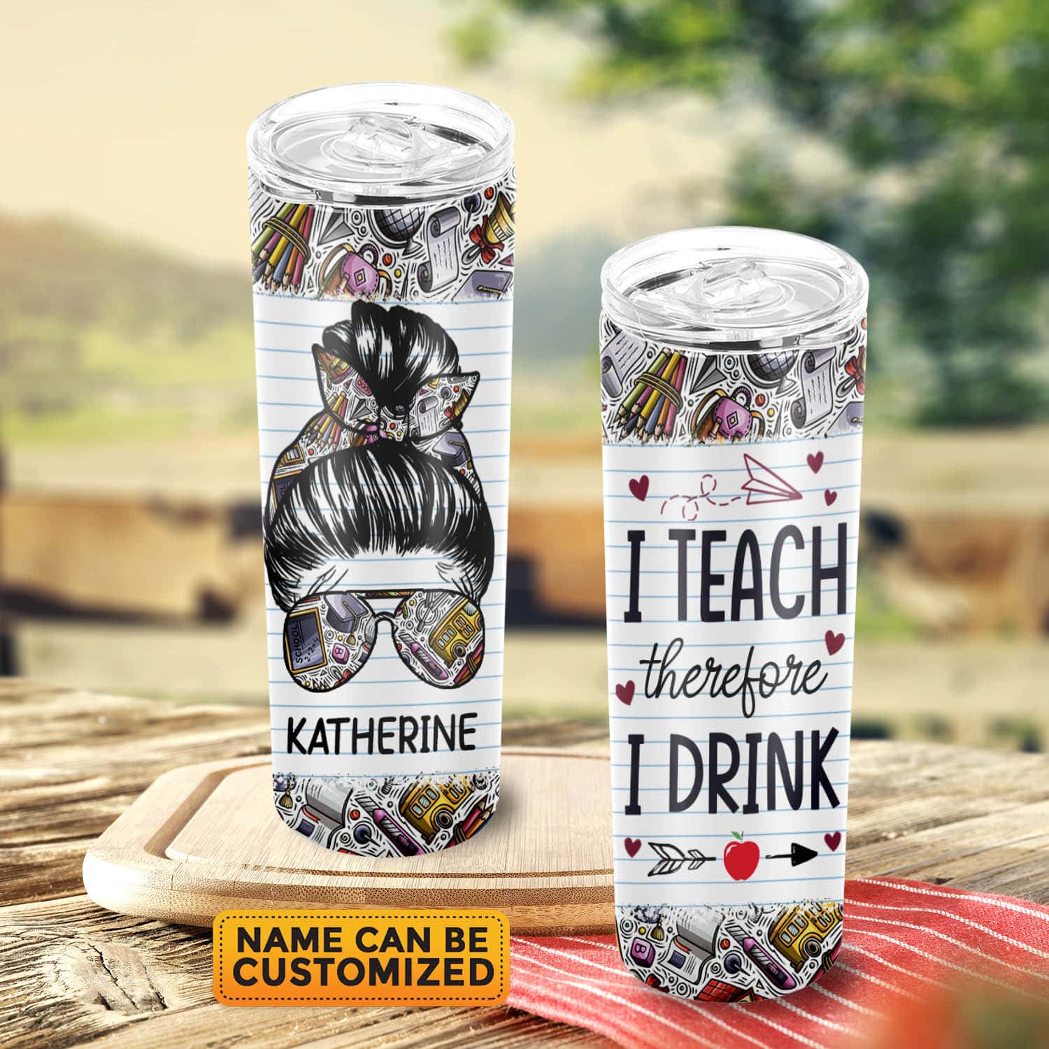 Skinny Tumbler Mockup 2