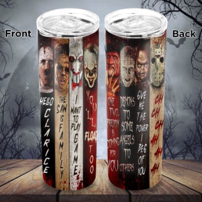 I Just Want To Bake Cookies Drink Hot Cocoa and Watch Christmas Movies Gliter Skinny Vacuum Insulated Tumbler - Funny Christmas Mugs Cup