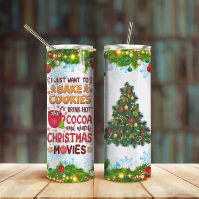 20 oz. Glitter Skinny Tumbler