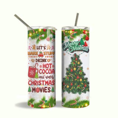 20 oz. Glitter Skinny Tumbler