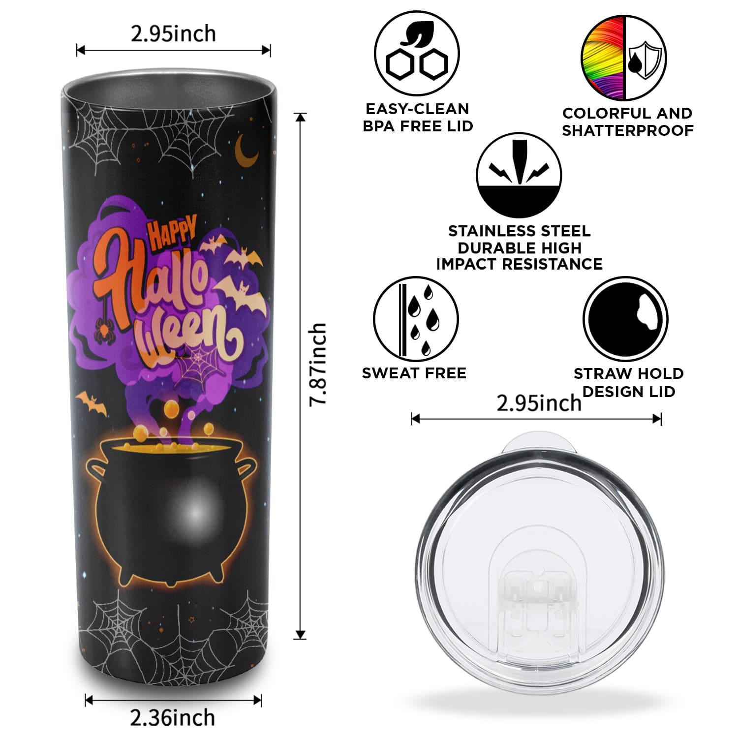 Skinny Tumbler Mockup Keyfeature 1