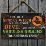 1VT. Home Of A Spooky Witch (Sample Design 2) Mockup 1