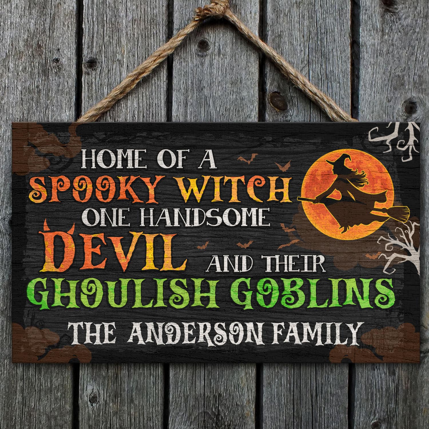 1VT. Home Of A Spooky Witch (Sample Design 2) Mockup 1