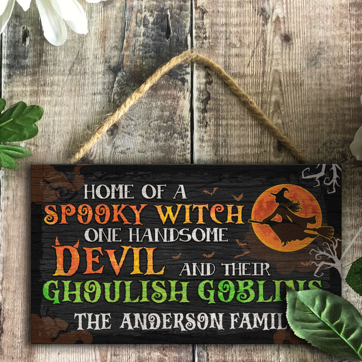 1VT. Home Of A Spooky Witch (Sample Design 2) Mockup 4