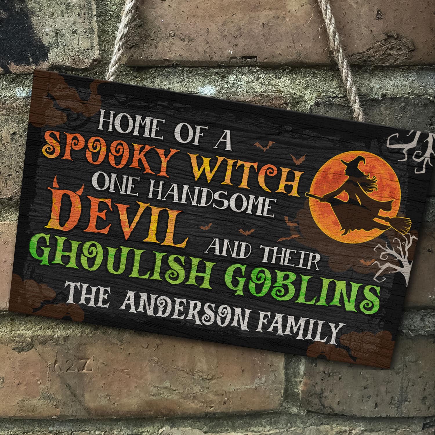 1VT. Home Of A Spooky Witch (Sample Design 2) Mockup 5