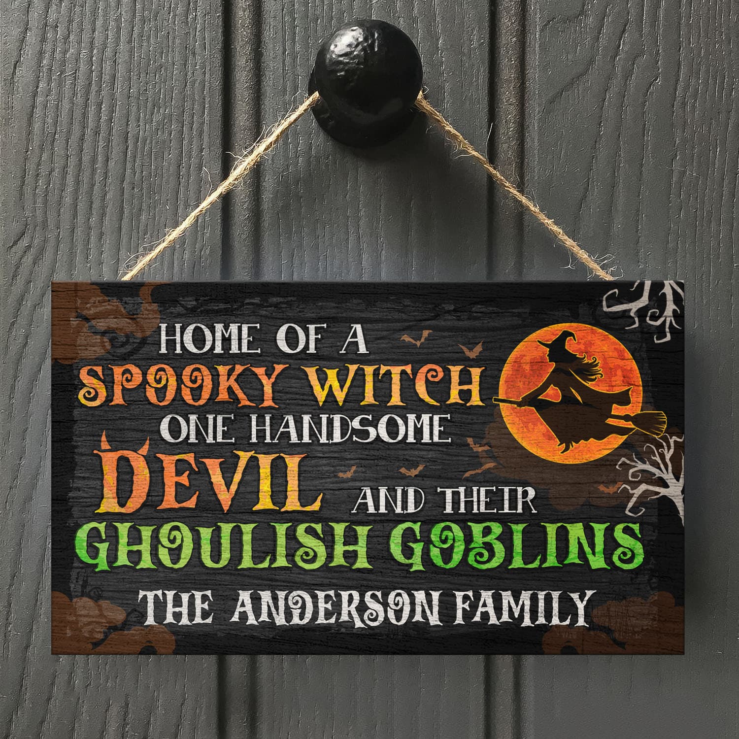 1VT. Home Of A Spooky Witch (Sample Design 2) Mockup 8