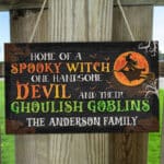 1VT. Home Of A Spooky Witch (Sample Design 2) Mockup 11