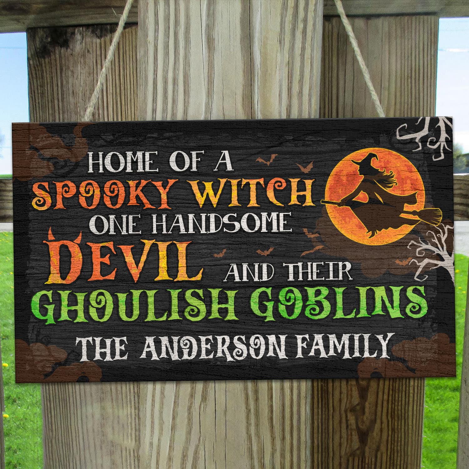 1VT. Home Of A Spooky Witch (Sample Design 2) Mockup 11