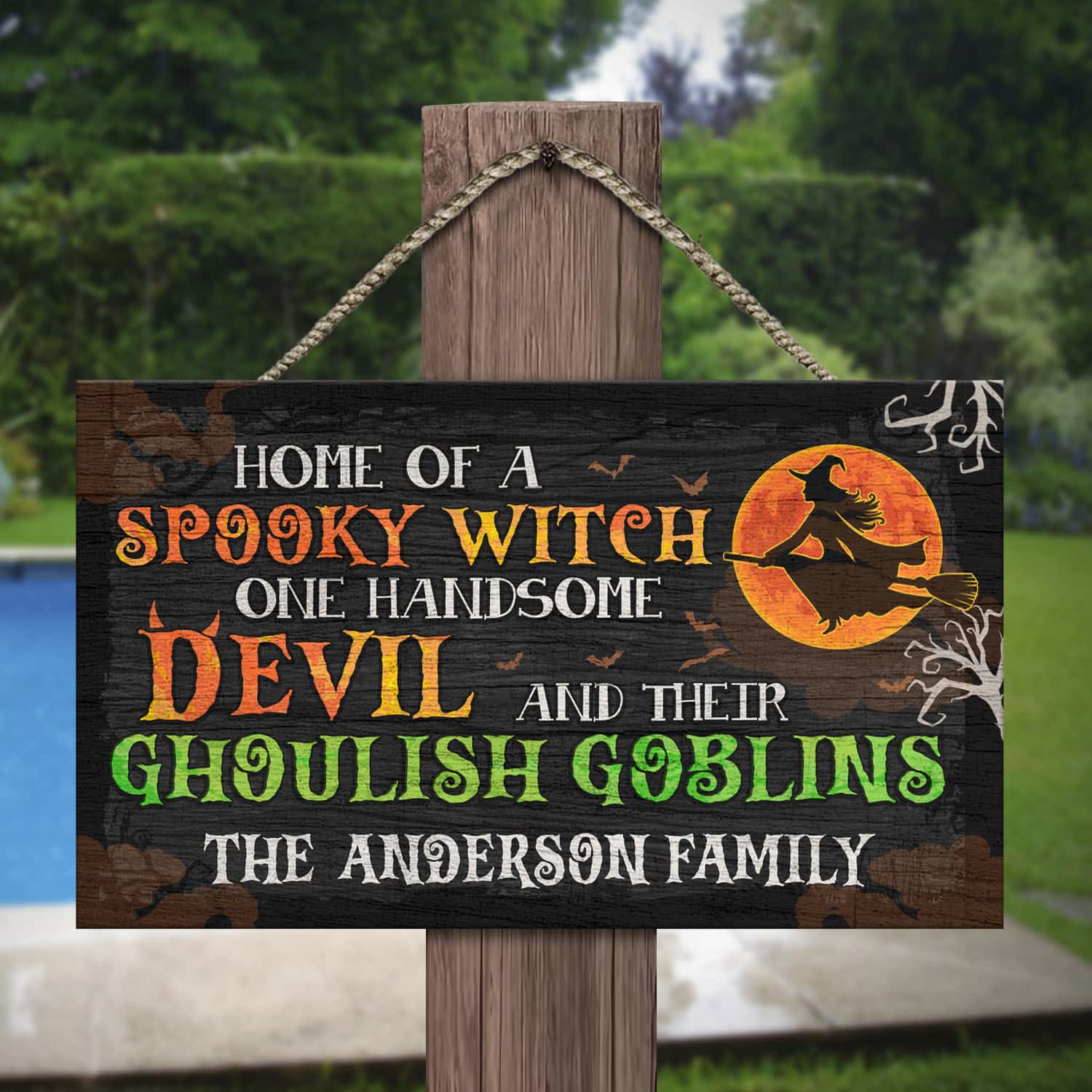 1VT. Home Of A Spooky Witch (Sample Design 2) Mockup 12