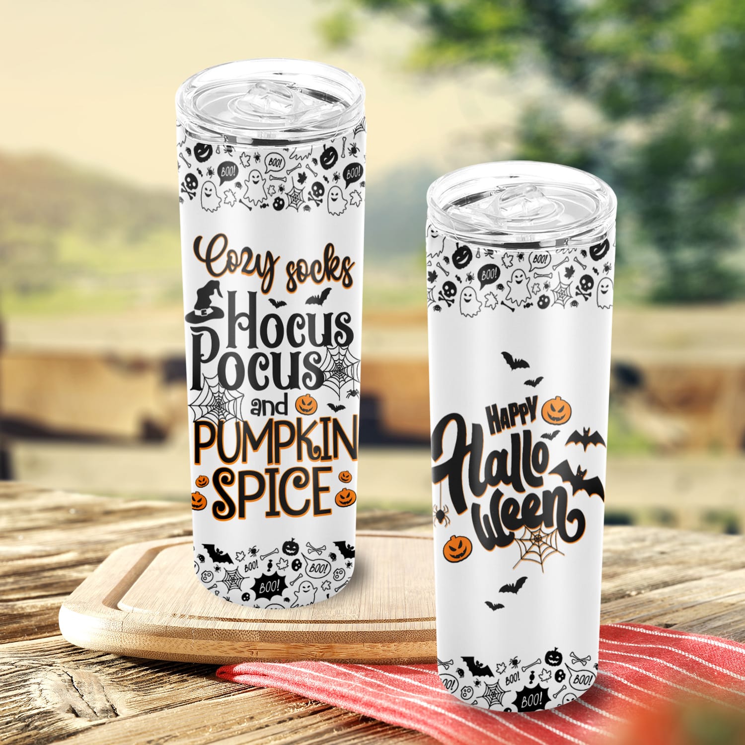Skinny Tumbler Mockup 2