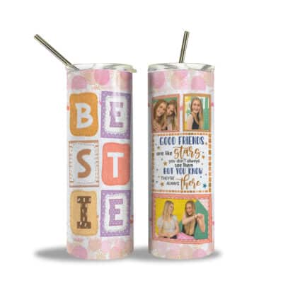 20 oz. Glitter Skinny Tumbler