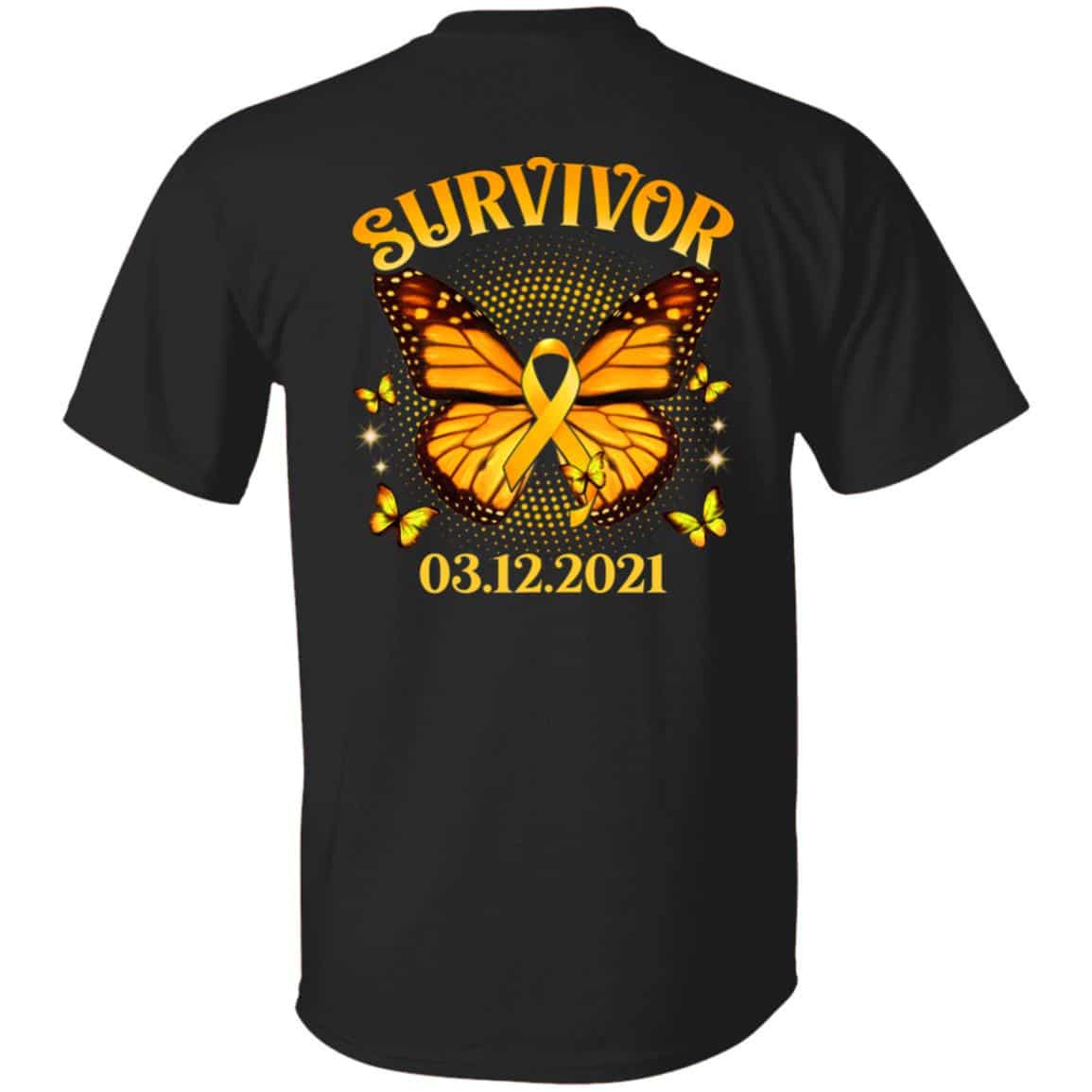 Personalized Childhood 1, Black, Unisex T-Shirt