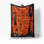 Mockup 3 2VT. Hocus Put A Spell Blanket
