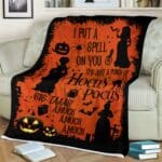 Mockup-4 2VT. Hocus Put A Spell Blanket