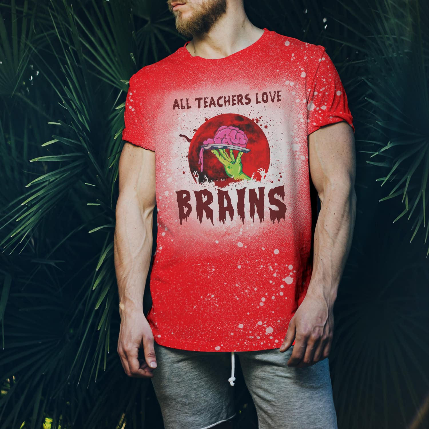 4VT. Teachers Love Brains shirt mk1