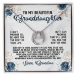 Grandma To My Granddaughter Necklace - Wherever Your Journey In Life May Take You Pendant Necklace