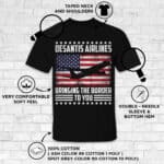 2VT. Desantis Airlines US Flag shirt mk4
