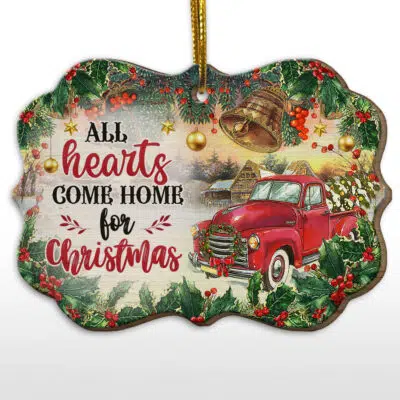 Wood Medallion Ornament