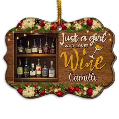 Wood Medallion Ornament