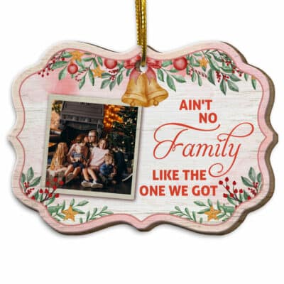 Wood Medallion Ornament