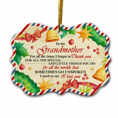 Aluminum Medallion Ornament