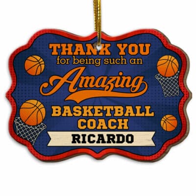 Wood Medallion Ornament