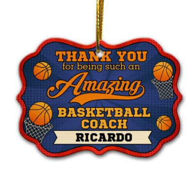 Aluminum Medallion Ornament