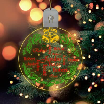 LED Acrylic Ornament
