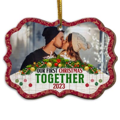 Wood Medallion Ornament