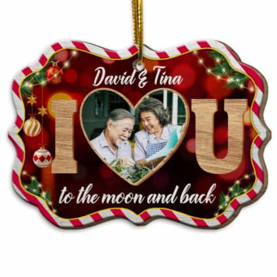 Wood Medallion Ornament