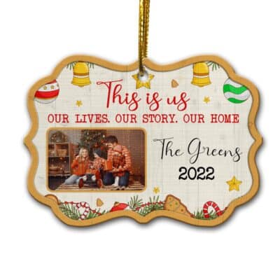 Aluminum Medallion Ornament