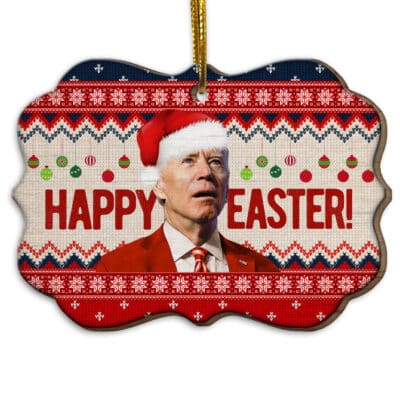 Wood Medallion Ornament