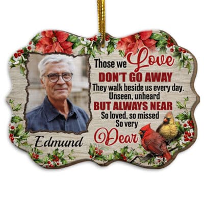 Wood Medallion Ornament