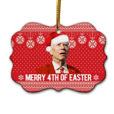 Aluminum Medallion Ornament