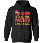 santa 3, Black, Hoodie