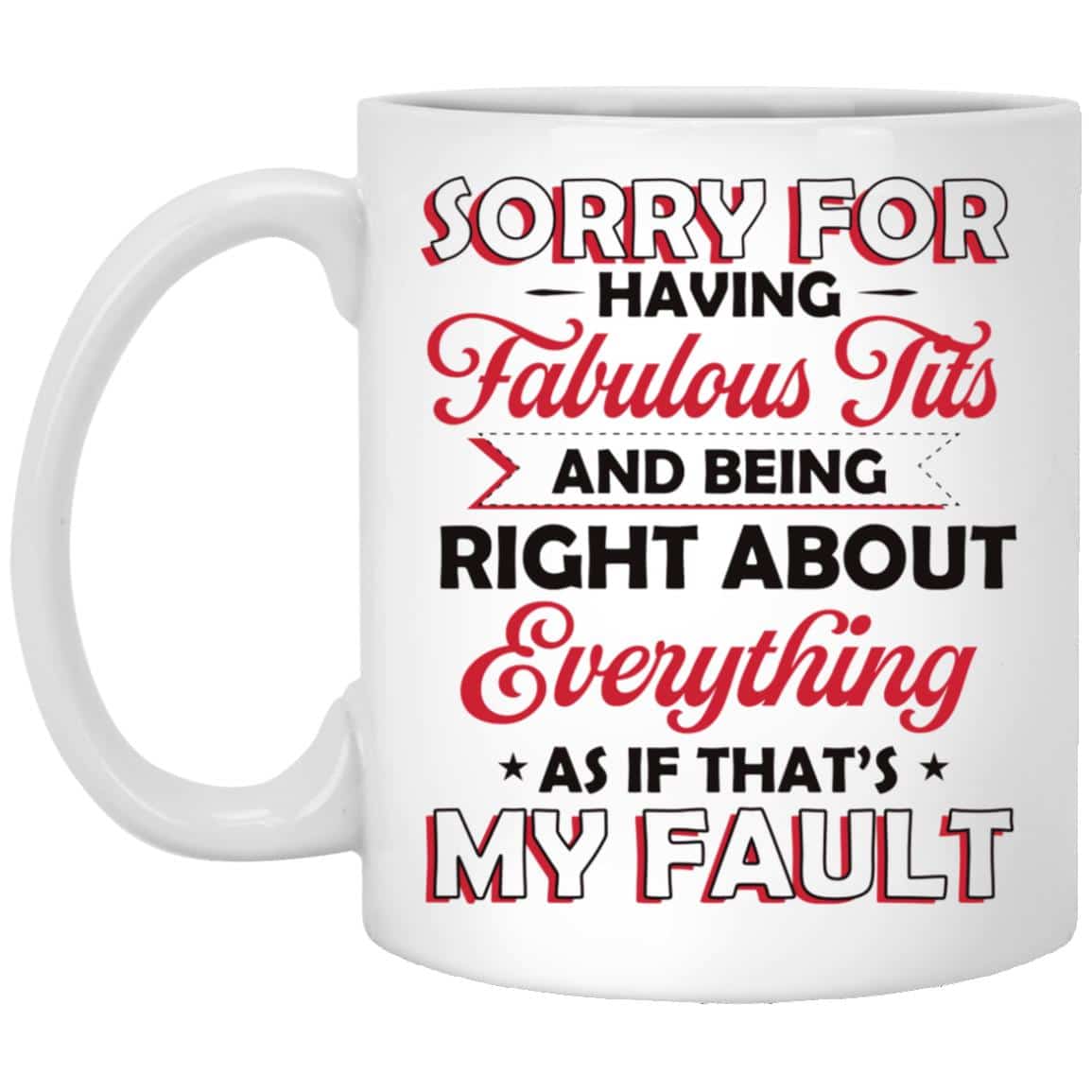 mug, White, 11 oz. White Mug