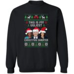 xmas 1, Black, Sweatshirt