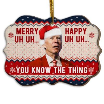 Wood Medallion Ornament