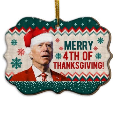 Wood Medallion Ornament